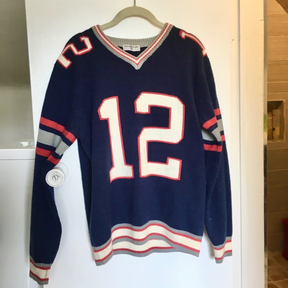 Tom Brady New England Patriots jersey sweater